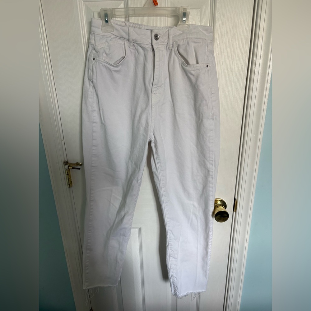 Zara White Straight Women’s Jeans